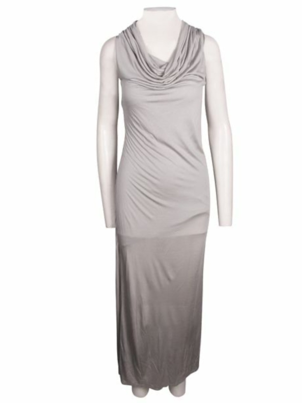 HELMUT LANG Draped Racerback Kinetic Jersey Dress Size Medium M